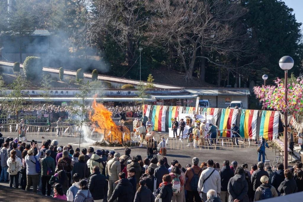 納め札お焚き上げ柴灯大護摩供